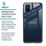 Overshadow Blue Glass Case For Samsung Galaxy A51
