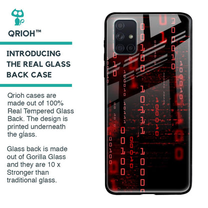 Let's Decode Glass Case For Samsung Galaxy A51