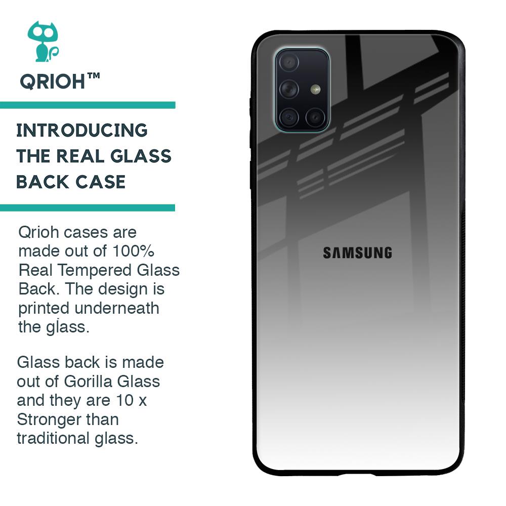 Zebra Gradient Glass Case for Samsung Galaxy A51