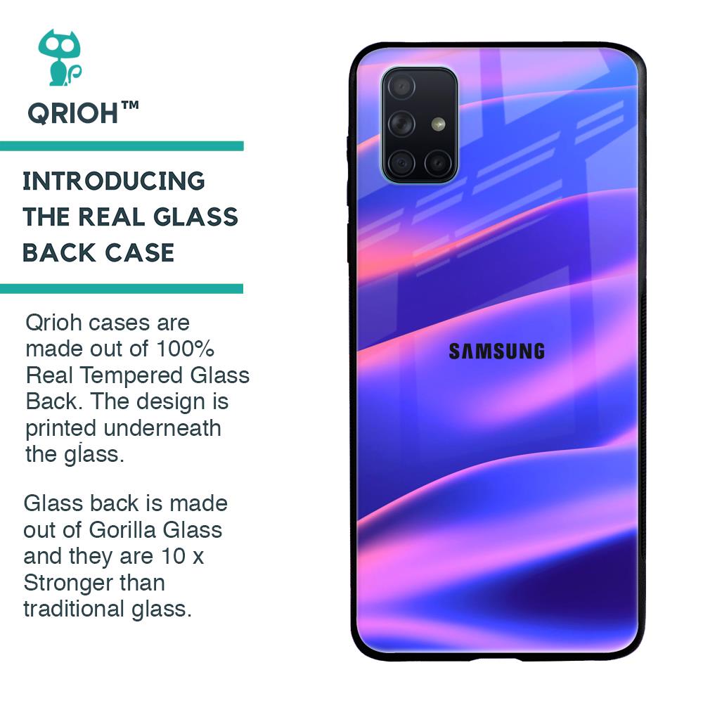 Colorful Dunes Glass Case for Samsung Galaxy A51