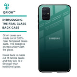Palm Green Glass Case For Samsung Galaxy A51