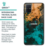 Watercolor Wave Glass Case for Samsung Galaxy A51