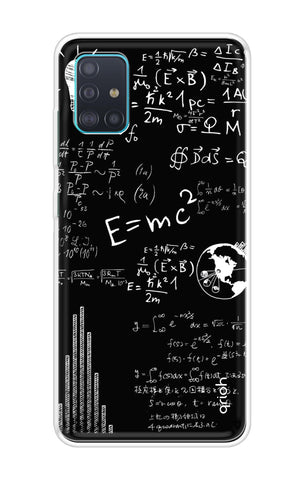 Equation Doodle Samsung Galaxy A51 Back Cover