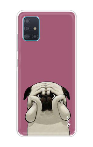 Chubby Dog Samsung Galaxy A51 Back Cover