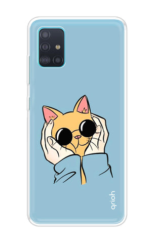 Attitude Cat Samsung Galaxy A51 Back Cover