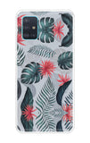Retro Floral Leaf Samsung Galaxy A51 Back Cover