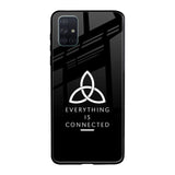 Everything Is Connected Samsung Galaxy A71 Glass Back Cover Online