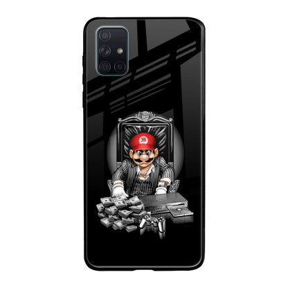 Dark Secret Samsung Galaxy A71 Glass Back Cover Online