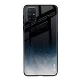 Black Aura Samsung Galaxy A71 Glass Back Cover Online