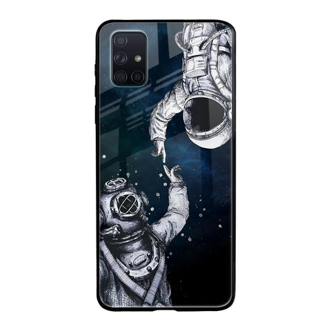 Astro Connect Samsung Galaxy A71 Glass Back Cover Online