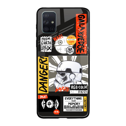 Galaxy Edge Samsung Galaxy A71 Glass Back Cover Online