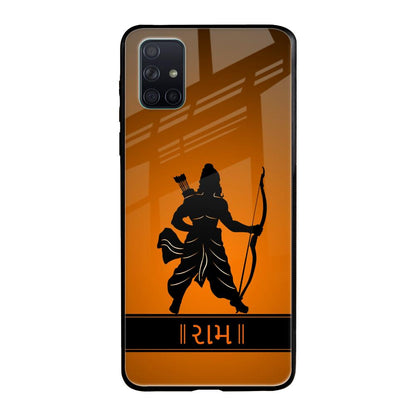 Halo Rama Samsung Galaxy A71 Glass Back Cover Online