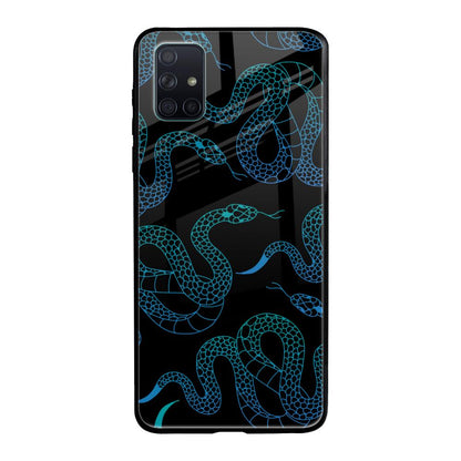 Serpentine Samsung Galaxy A71 Glass Back Cover Online