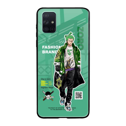 Zoro Bape Samsung Galaxy A71 Glass Back Cover Online