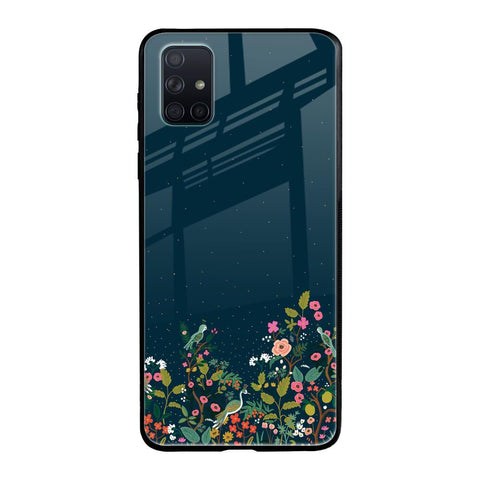 Small Garden Samsung Galaxy A71 Glass Back Cover Online