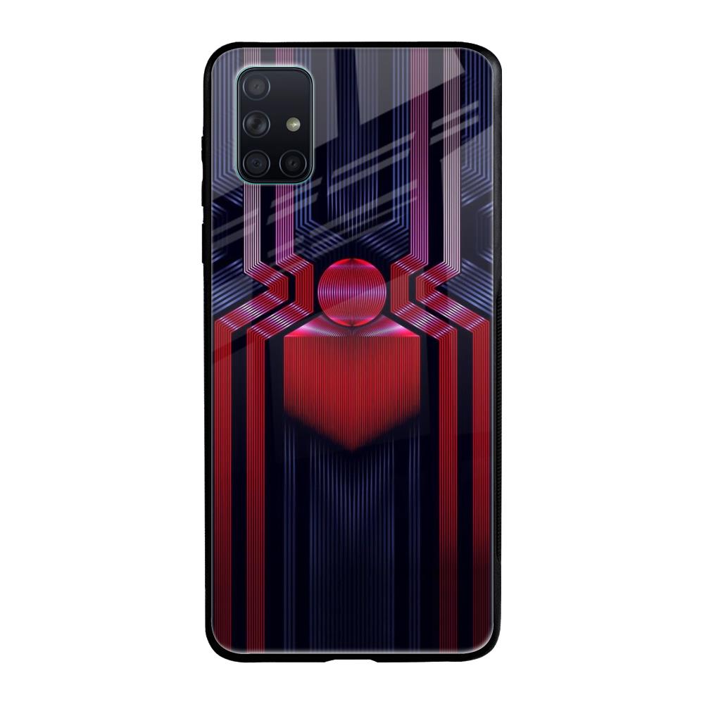 Super Art Logo Samsung Galaxy A71 Glass Back Cover Online