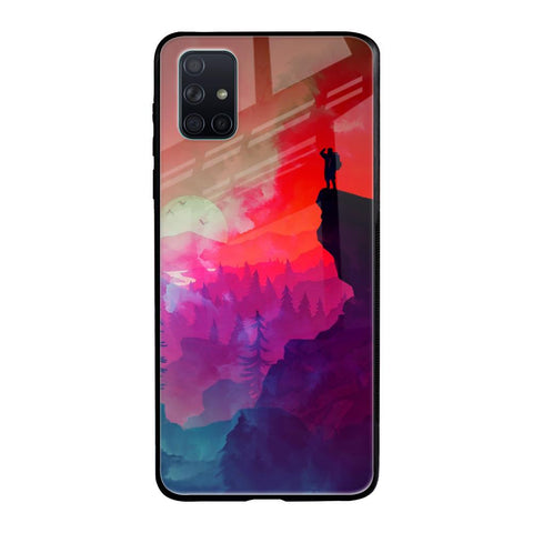 Dream So High Samsung Galaxy A71 Glass Back Cover Online