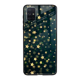 Dazzling Stars Samsung Galaxy A71 Glass Back Cover Online
