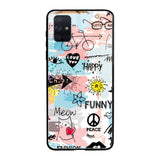 Just For You Samsung Galaxy A71 Glass Back Cover Online