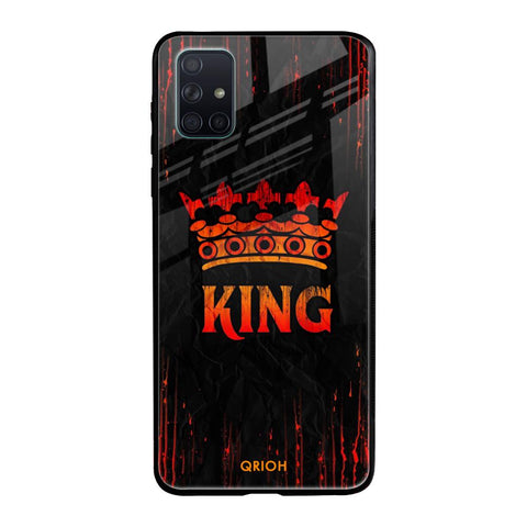 Royal King Samsung Galaxy A71 Glass Back Cover Online