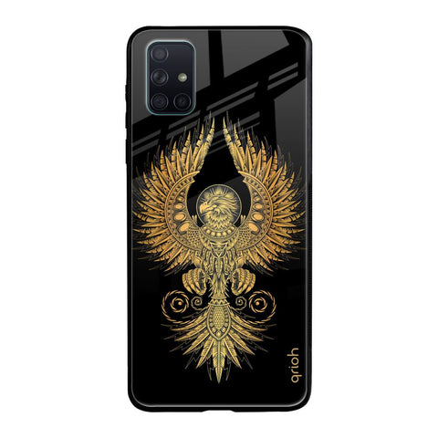 Mythical Phoenix Art Samsung Galaxy A71 Glass Back Cover Online