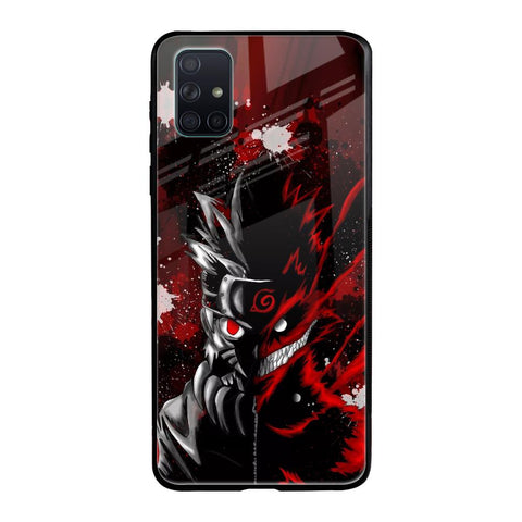 Dark Character Samsung Galaxy A71 Glass Back Cover Online