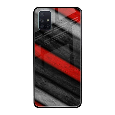 Soft Wooden Texture Samsung Galaxy A71 Glass Back Cover Online