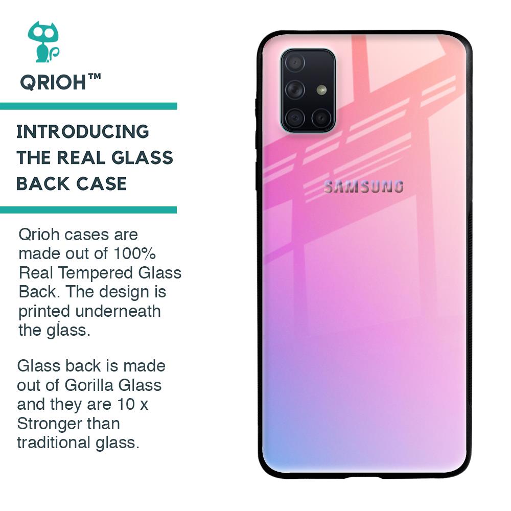 Dusky Iris Glass case for Samsung Galaxy A71