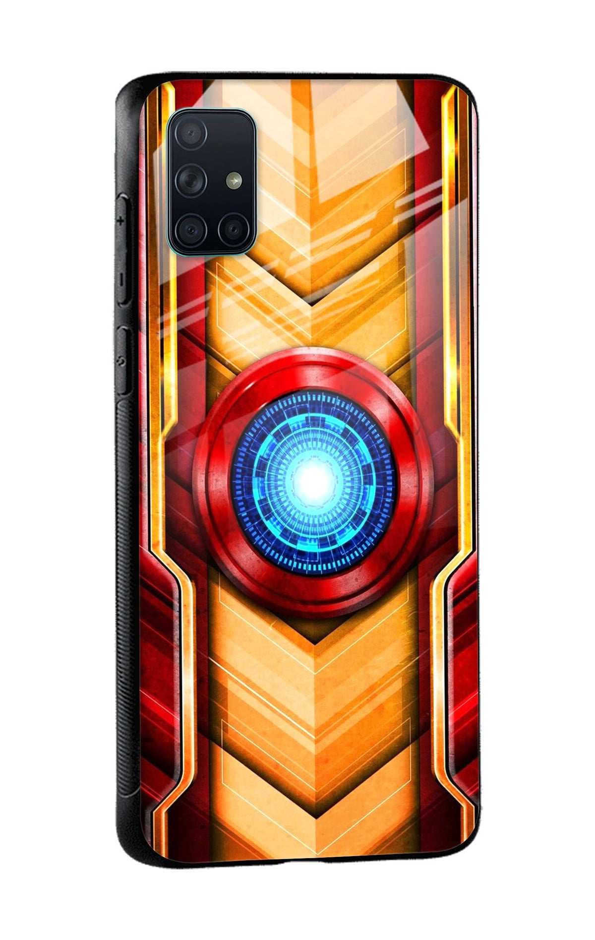 Arc Reactor Glass Case for Samsung Galaxy A71