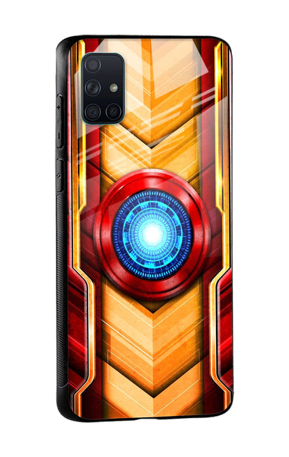 Arc Reactor Glass Case for Samsung Galaxy A71