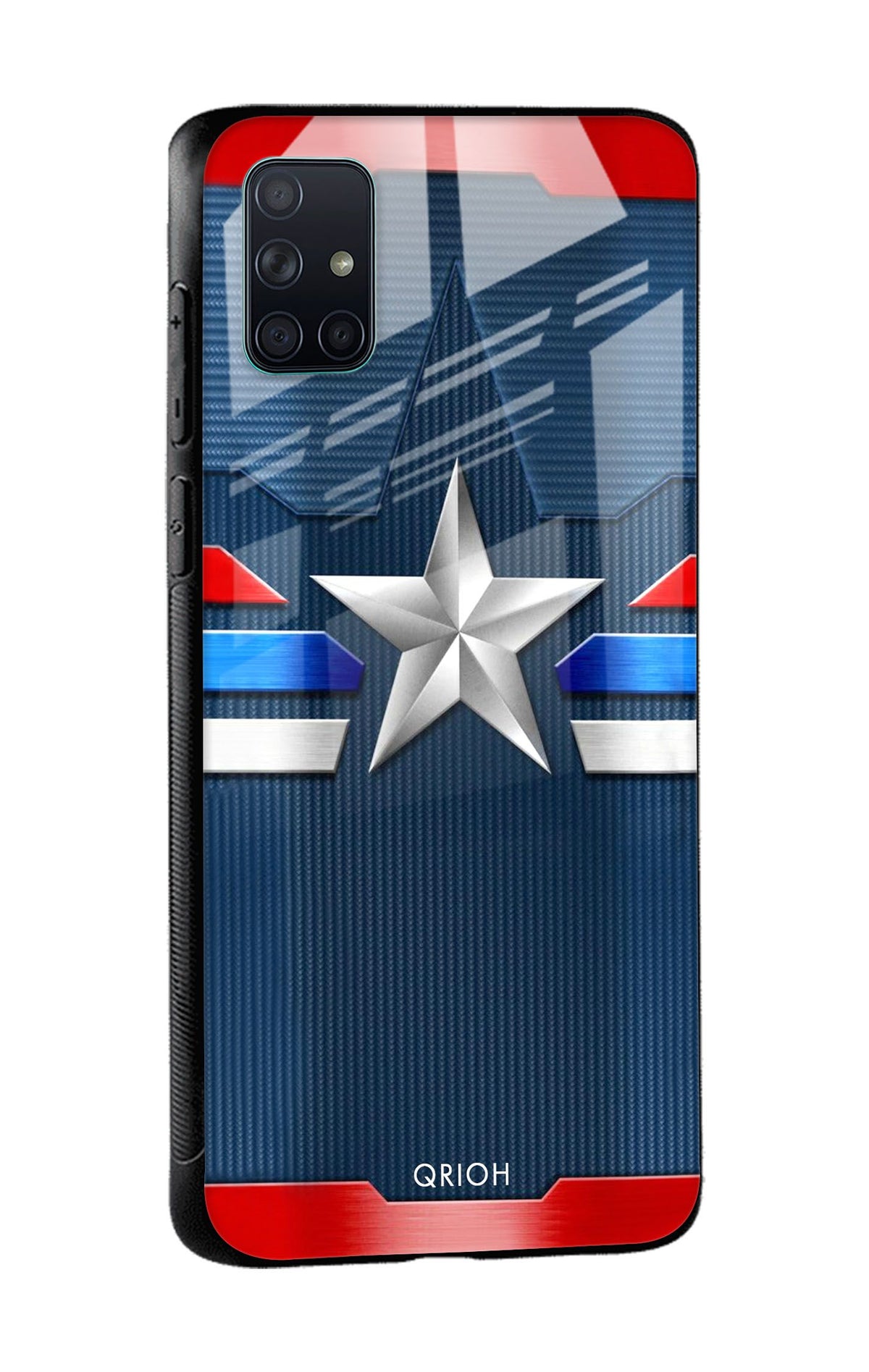 Brave Hero Glass Case for Samsung Galaxy A71