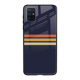 Tricolor Stripes Samsung Galaxy A71 Glass Cases & Covers Online