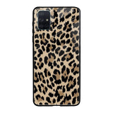 Leopard Seamless Samsung Galaxy A71 Glass Cases & Covers Online