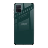 Olive Samsung Galaxy A71 Glass Back Cover Online