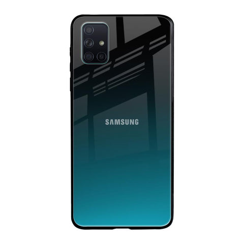 Ultramarine Samsung Galaxy A71 Glass Back Cover Online