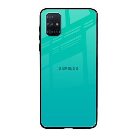 Cuba Blue Samsung Galaxy A71 Glass Back Cover Online