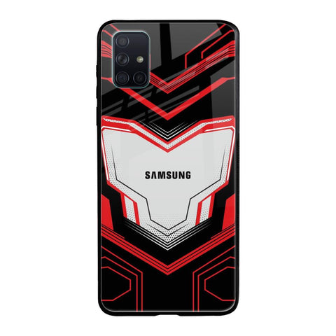 Quantum Suit Samsung Galaxy A71 Glass Back Cover Online
