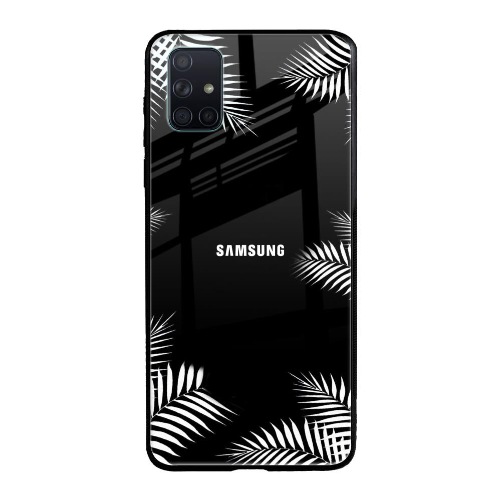 Zealand Fern Design Samsung Galaxy A71 Glass Back Cover Online