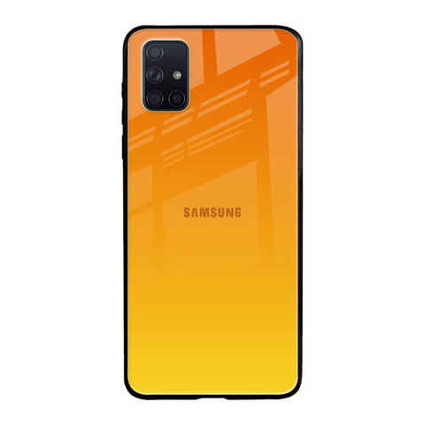 Sunset Samsung Galaxy A71 Glass Back Cover Online