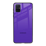 Amethyst Purple Samsung Galaxy A71 Glass Back Cover Online