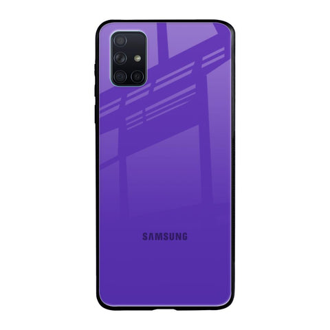 Amethyst Purple Samsung Galaxy A71 Glass Back Cover Online