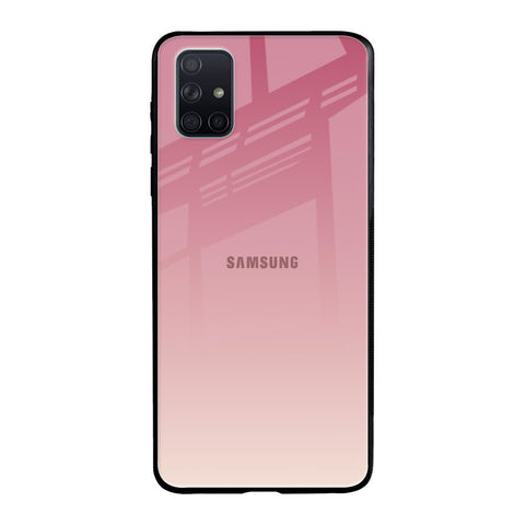 Blooming Pink Samsung Galaxy A71 Glass Back Cover Online