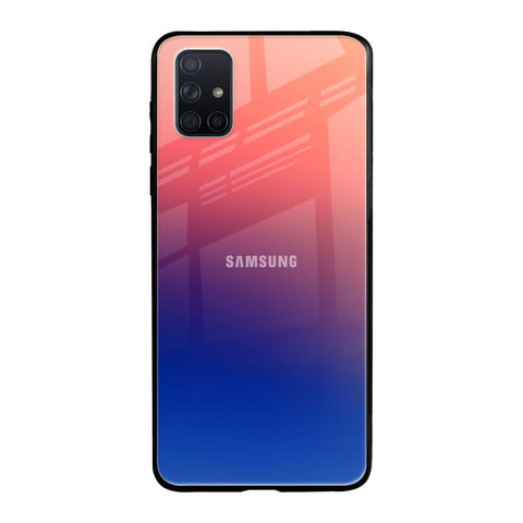 Dual Magical Tone Samsung Galaxy A71 Glass Back Cover Online