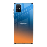 Sunset Of Ocean Samsung Galaxy A71 Glass Back Cover Online