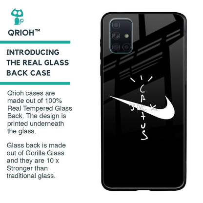 Jack Cactus Glass Case for Samsung Galaxy A71