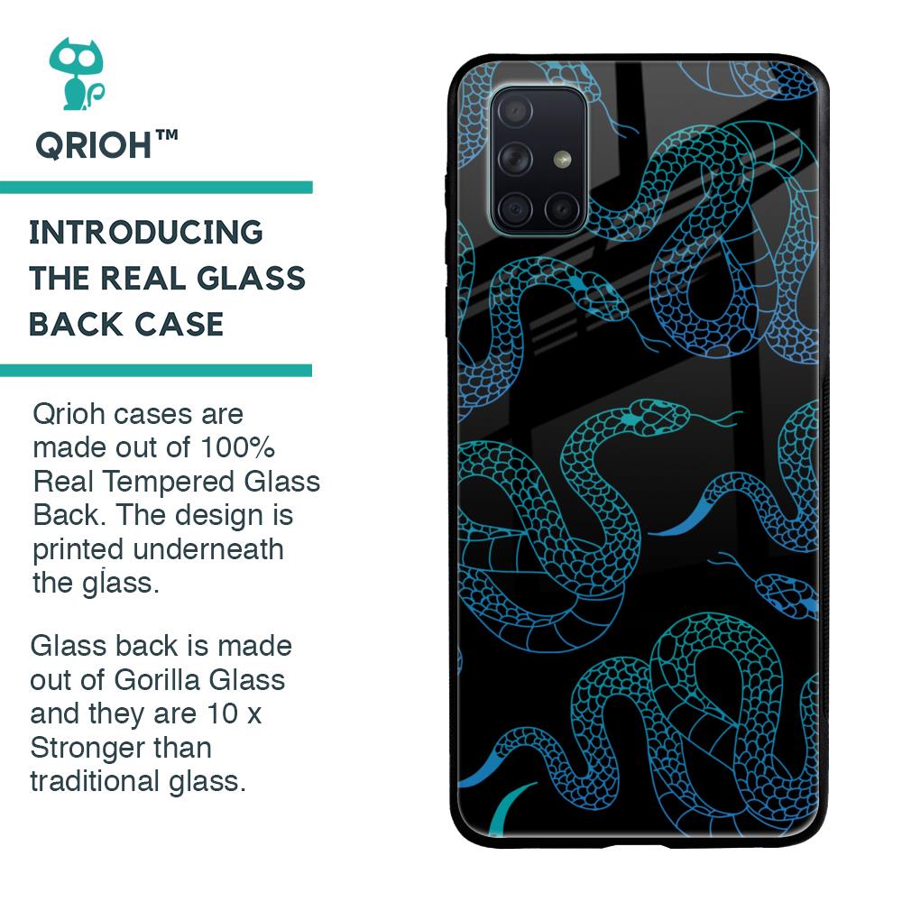 Serpentine Glass Case for Samsung Galaxy A71