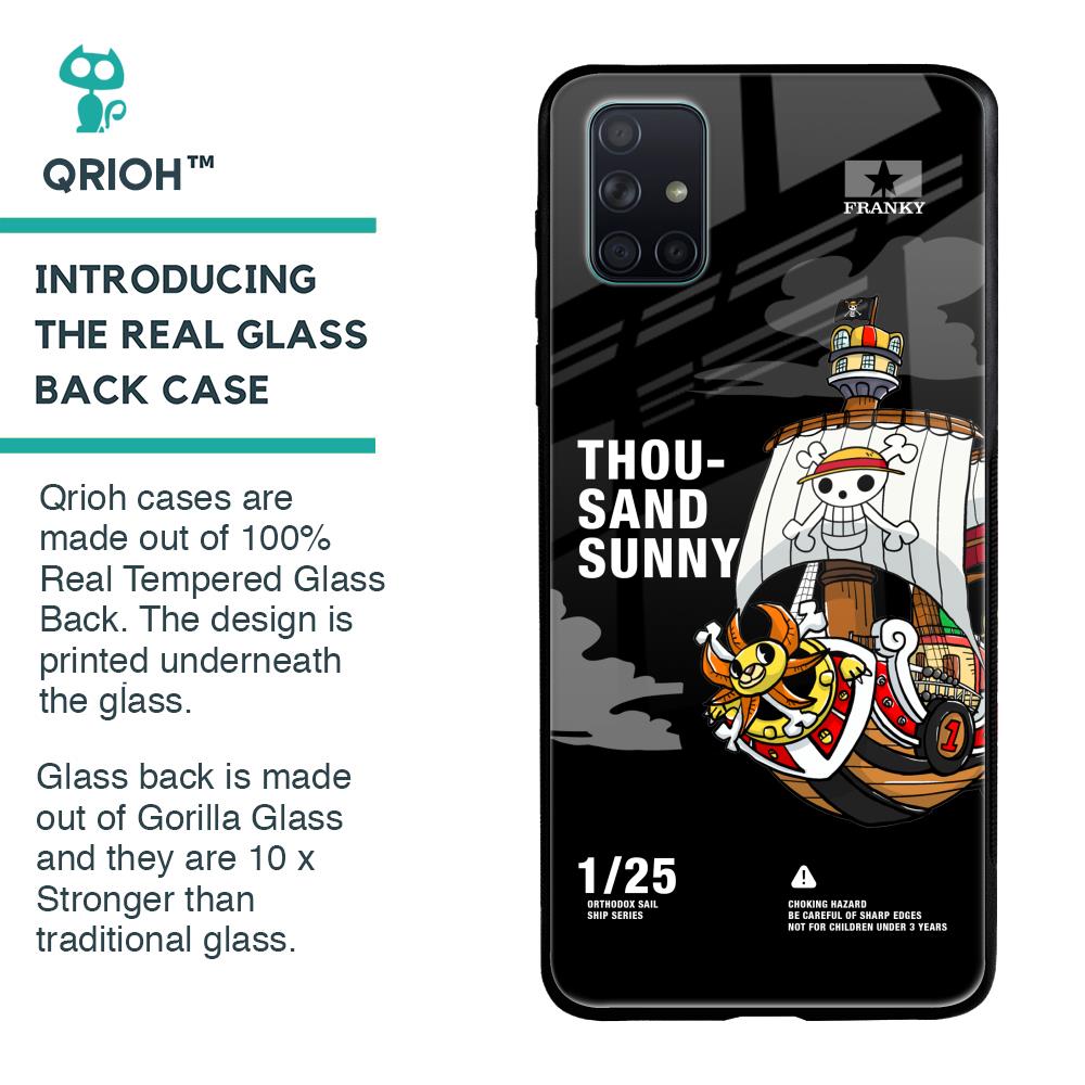 Thousand Sunny Glass Case for Samsung Galaxy A71