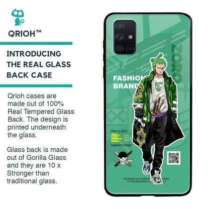 Zoro Bape Glass Case for Samsung Galaxy A71