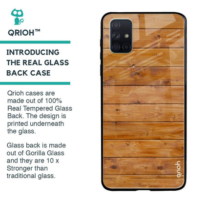 Timberwood Glass Case for Samsung Galaxy A71