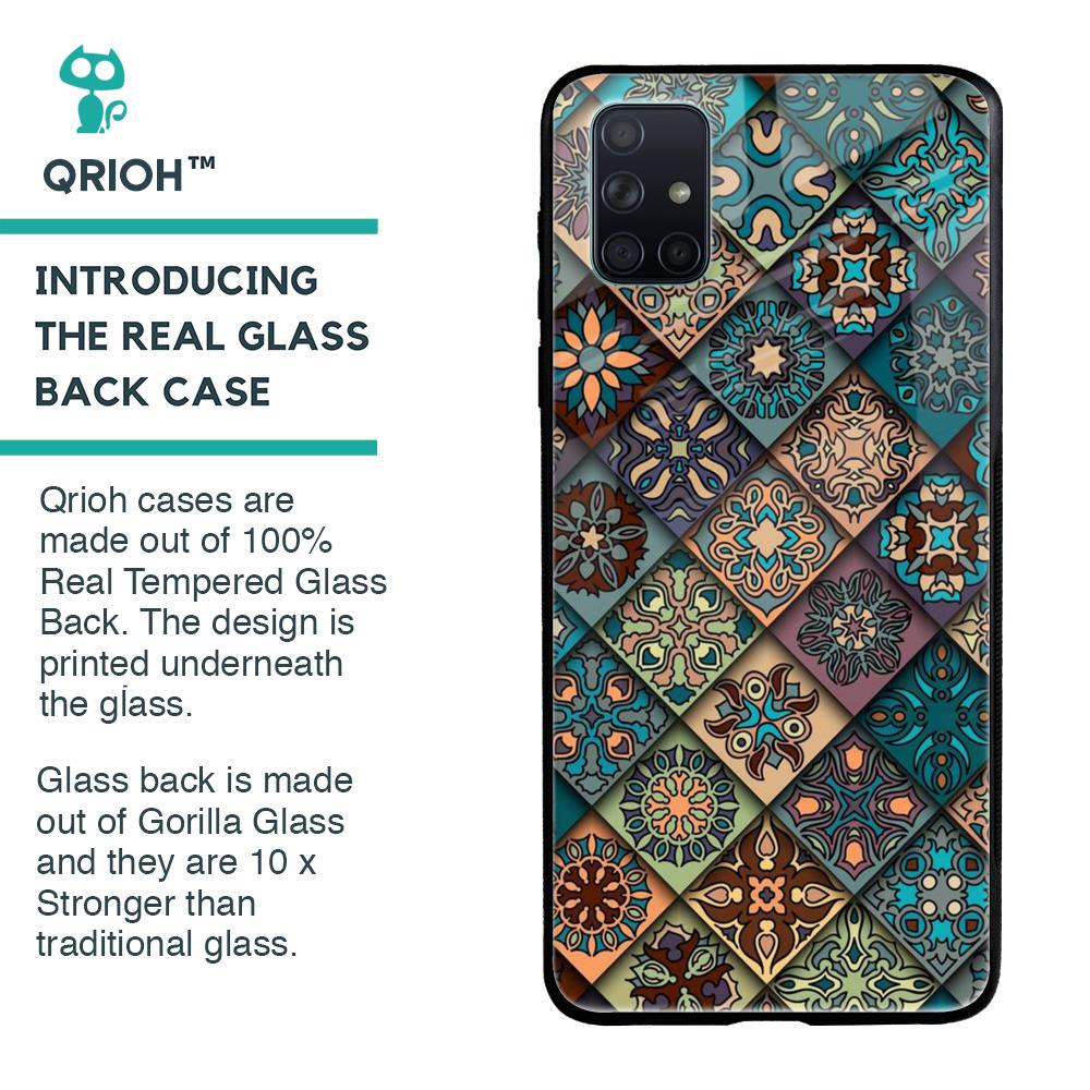 Retro Art Glass case for Samsung Galaxy A71